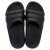 Ipanema Bliss Slide női fekete papucsok, közeli kép