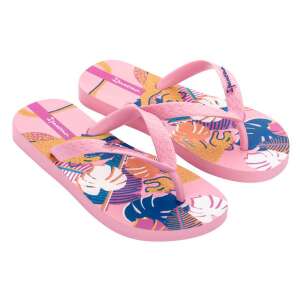 Ipanema Classic XI gyerek papucsok rózsaszínben, trópusi mintával - Ipanema