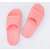 Ipanema Bliss Slide női rózsaszín papucsok, felülnézet