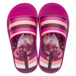 Ipanema Urban IV Slide gyerek papucs rózsaszínben, egyszarvú és rózsa mintával - Ipanema