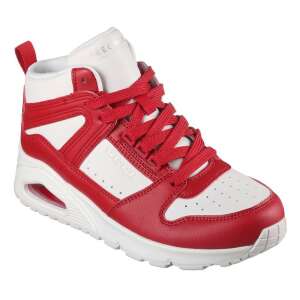 Skechers Uno - High Regards női bokacipő - piros, fehér 66712152 Skechers Női utcai cipő