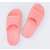 Ipanema Bliss Slide női rózsaszín papucsok, felülnézet