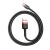 Baseus Cafule 2.4A kabel USB-Micro USB 1m (czerwono-czarny) 96378231