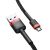 Baseus Cafule 2.4A kabel USB-Micro USB 1m (czerwono-czarny) 96378231