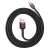 Baseus Cafule 2.4A USB-Micro USB Kabel, 1 Meter, schwarz und rot