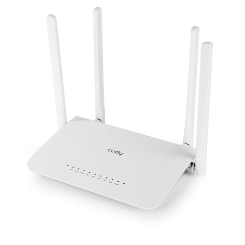 Cudy AC1200 Dual Band Wi-Fi Router WR1300, šikmý pohľad