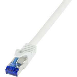 Logilink Cat.6A S/FTP Ultraflex patch cable, white, 0.25m - Cable & accessory