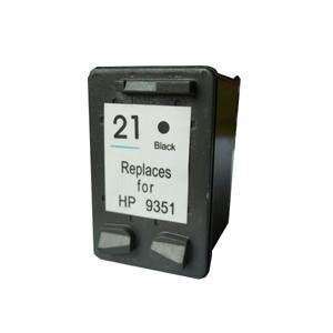 HP 21XL/C9351CE 475 page black ink cartridge, compatible with HP DeskJet, OfficeJet, and PhotoSmart printers - HP