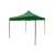 Zelený záhradný pavilón s kovovou konštrukciou, 3x4,5 metra, skladací