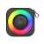 ZQS1205 Mini difuzor Bluetooth LED, portabil, wireless, cu lumini RGB, negru