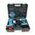 Flinke akkumulátoros fúró és sarokcsiszoló szett, 24V, FK-8015, kék, szerszámok, tokban