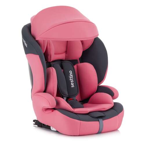 Sesttino Rocker ISOFIX 2v1 bezpečnostná detská sedačka 9-36kg #pink