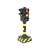 Dickie Toys Traffic Light toy with lights and sounds, 12 cm high