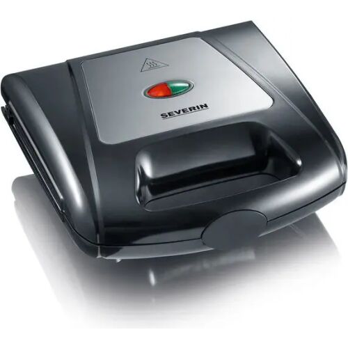 Severin SA2968 Sandwich Maker, Black and Stainless Steel