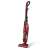 G3 Ferrari Scarlett red stick vacuum cleaner, angled view
