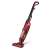 G3 Ferrari Scarlett red stick vacuum cleaner, angled view