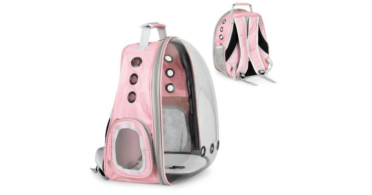 Pet backpack cheap with window