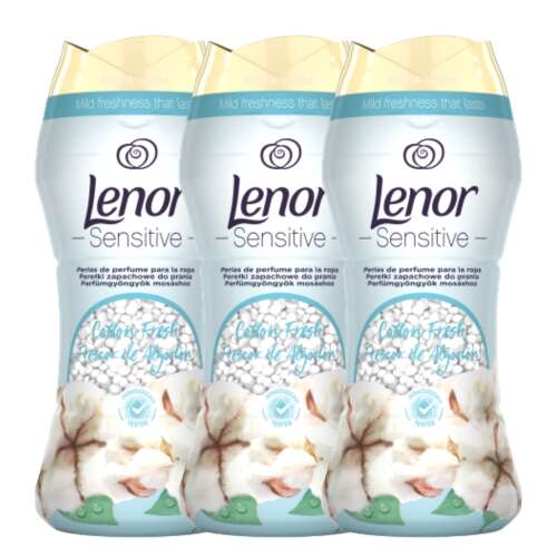 Lenor Cotton Fresh Perfume Beads 3x210g - 45 praní