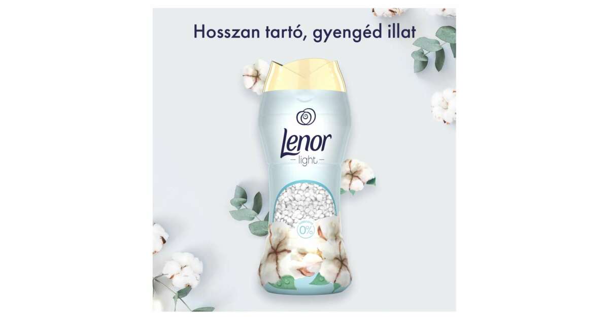 LENOR - Perlas de perfume fresh para la ropa Pack 2x140 g