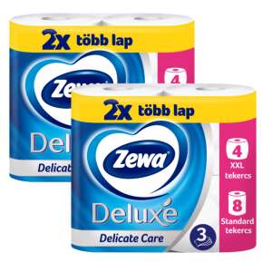 Hârtie igienică Zewa Deluxe Delicate Care XXL 3 ply 2x4 role 2x4 66986194 Articole din hartie pentru uz casnic