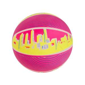 Neonová basketbalová lopta s dizajnom mestskej panorámy, 220mm - Basketbal