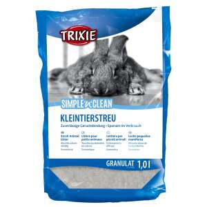 Trixie Simple 'n Clean Ścióm dla małych zwierząt Granulat 1,0 l, pochłaniający zapach, ekonomiczny, dla małych zwierząt, takich jak króliki, chomiki, świnki morskie - Ściółka dla gryzoni