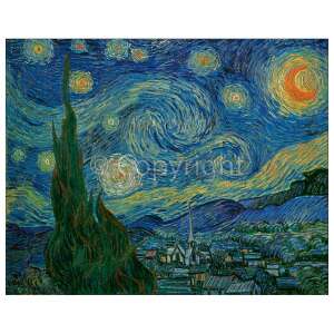 Vincent van Gogh híres Csillagos éj című festménye - Dayliner