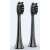 Náhradné hlavice pre čiernu elektrickú zubnú kefku AENO
