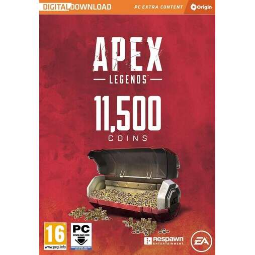 Electronic arts apex legends - 11500 apex coins (pc - ea app (origin) elektronikus játék licensz)