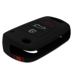 Hyundai Car Key Cover - 3 Buttons, Silicone, Black, 45645.02