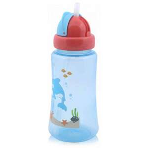 Baby Care Ocean szívószálas sportitató 330 ml - blue 67064515 