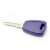 Fiat car key housing with transponder