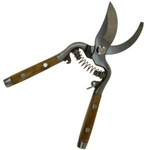 MUTA 20 cm metszőolló fa nyéllel - Kézi kerti szerszám