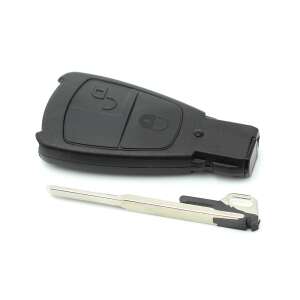 Mercedes Benz Smartkey key housing with 2 buttons and key blade - Carguard