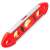 Beorol mini level with magnet, 15 cm, red, angled view