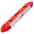 Beorol mini level with magnet, 15 cm, red, angled view