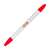 Beorol mini level with magnet, 15 cm, red, top view