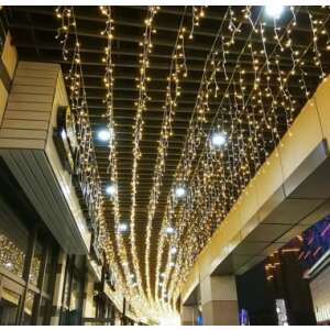 Luminițe de Crăciun, draperii luminoase, 4m x 0.7m, 120 LED, roșu și albastru, CH81B19 - OEM Ghirlande luminoase