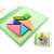 Magnetic Tangram puzzle book with 96 patterns, colorful wooden pieces, and a booklet for kids