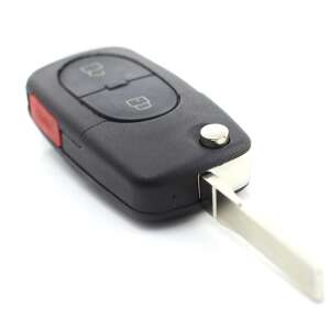 Audi car key with two buttons and a key blade - Carguard