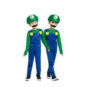 Costum Luigi Super Mario pentru copii 8-10 ani 125-135 cm 67076508 Costume pentru copii