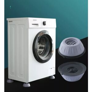 Anti Vibration Pads for Washing Machine, set of 4, gray, reduces noise and movement - Washing Machine Accessory