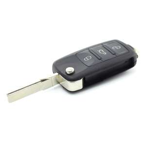 Audi A8 car key case with 3 buttons and key blade - Carguard