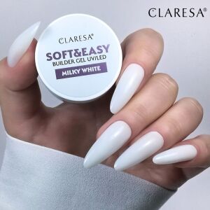 Claresa Soft&Easy Milky White Építőzselé - 12g