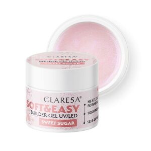Claresa építőzselé Soft&Easy Sweet Sugar 45g 114316362 - Künstliches Nagelaufbau-Gel
