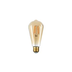 Optonica Vintage LED Bulb 8W E27, Filament Style - Lamp & Lighting