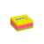Stick'n Cube neon mix sticky notes, 250 sheets