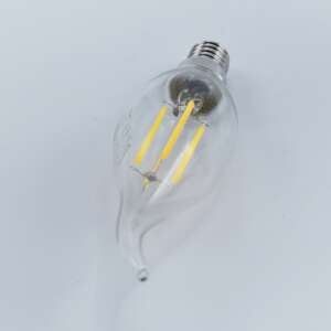 Optonica LED candle bulb, clear glass - Optonica Bulb
