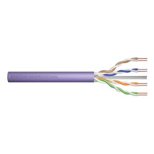 Digitus Cat6 Hálózati Kábel - Ibolya - 305m 140183480 - UTP kábel
