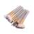 24-teiliges professionelles Make-up-Pinselset, goldene und silberne Griffe
